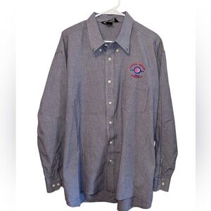 Vintage Chicago Cubs Division Champs 2003 Men's Button Down Shirt Size XL